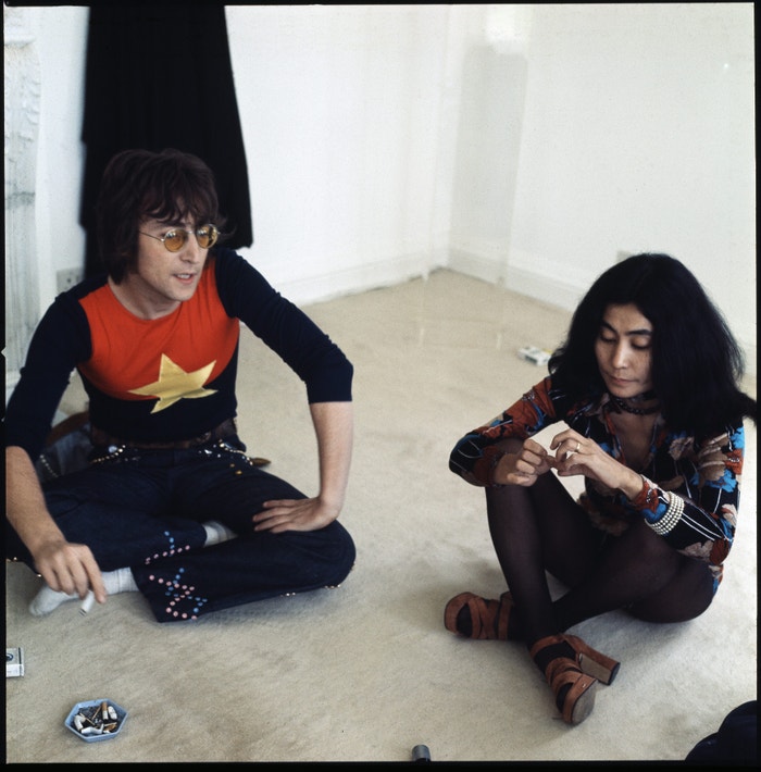 John Lennon a Yoko Ono v New Yorku, 1971