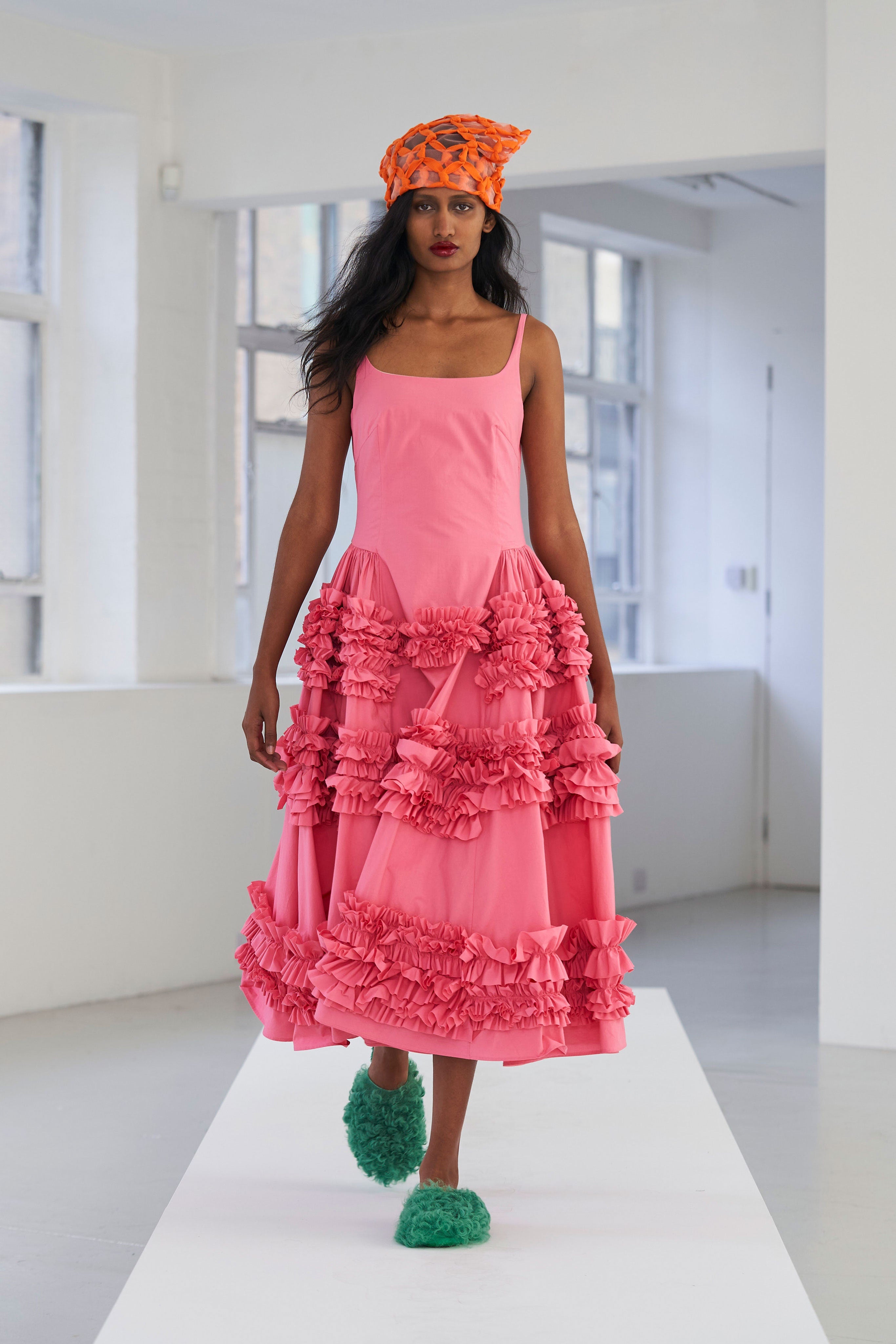 Molly Goddard Spring-Summer 2021 Autor: Ben Broomfield / Courtesy of Molly Goddard