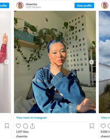 This Gen Z Artist Changed Her Hair Over 70 Times in a Year