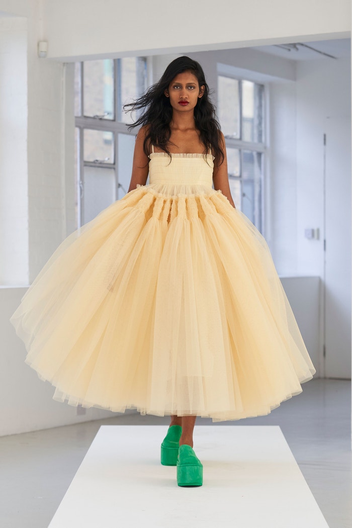 Molly Goddard Spring-Summer 2021 Autor: Ben Broomfield / Courtesy of Molly Goddard