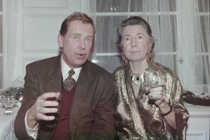 Václav Havel a Meda Mládková