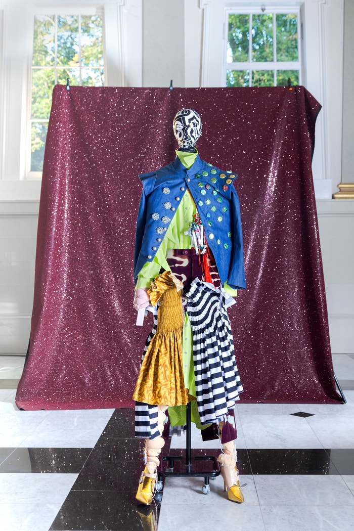 Matty Bovan Spring-Summer 2021 Autor: Lucy Alex Mac / Courtesy of Matty Bovan