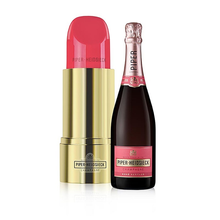 Cuvée Lipstick Edition Brut, Piper-Heidsieck, prodává Alkohol.cz, cena od 1777 Kč Autor: Archiv firmy