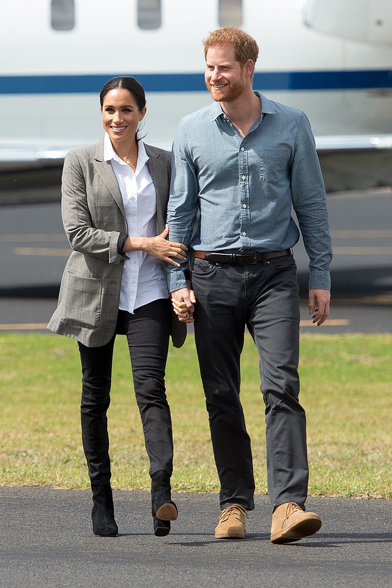 Princ Harry, vévoda ze Sussexu, a Meghan, vévodkyně ze Sussexu, na návštěvě Austrálie, říjen 2018