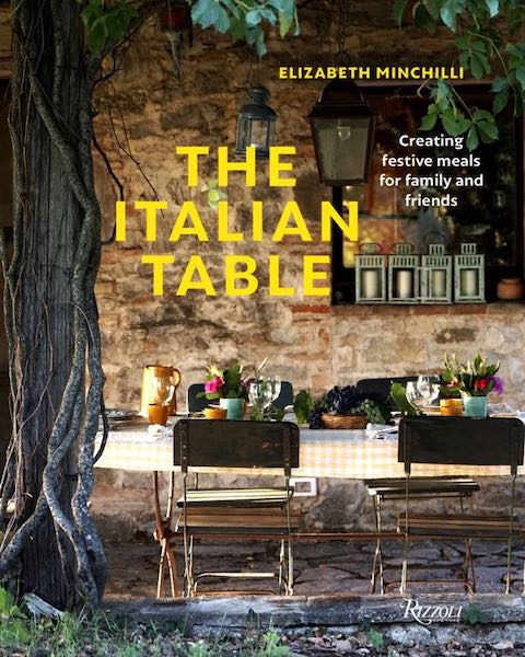 Kuchařka The Italian Table od Elizabeth Minchilli, prodává Neoluxor, 944 Kč