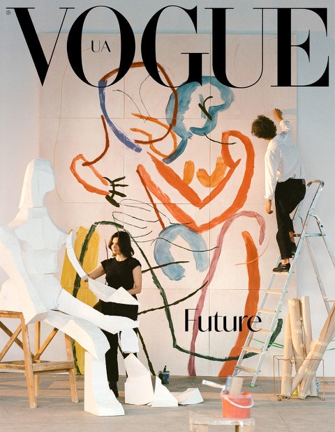 Autor: Joint cover Mashareva and Ivan Grabko, Vogue UA, 2023