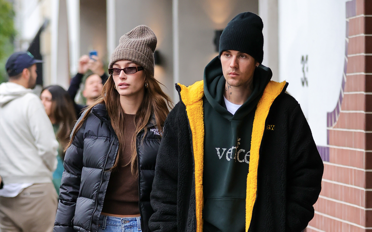 Zimní šatník podle Hailey Bieber