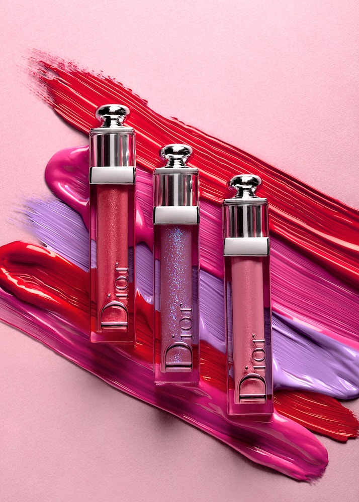 Lesky na rty Dior Addict Stellar Gloss v odstínu 643 Everdior, 092 Stellar a 553 Princess, DIOR, prodává Sephora, 970 Kč