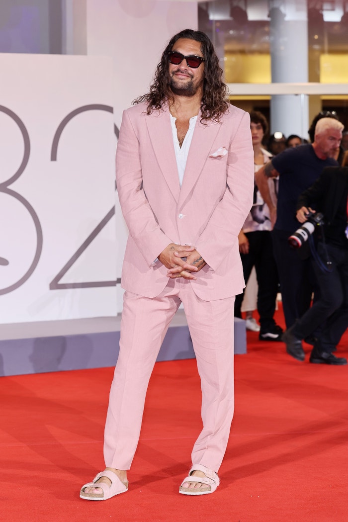 Jason Momoa na filmovém festivalu v Benátkách, 2025