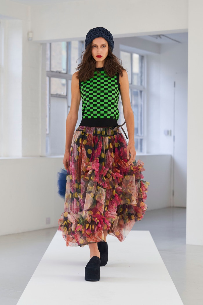 Molly Goddard Spring-Summer 2021 Autor: Ben Broomfield / Courtesy of Molly Goddard