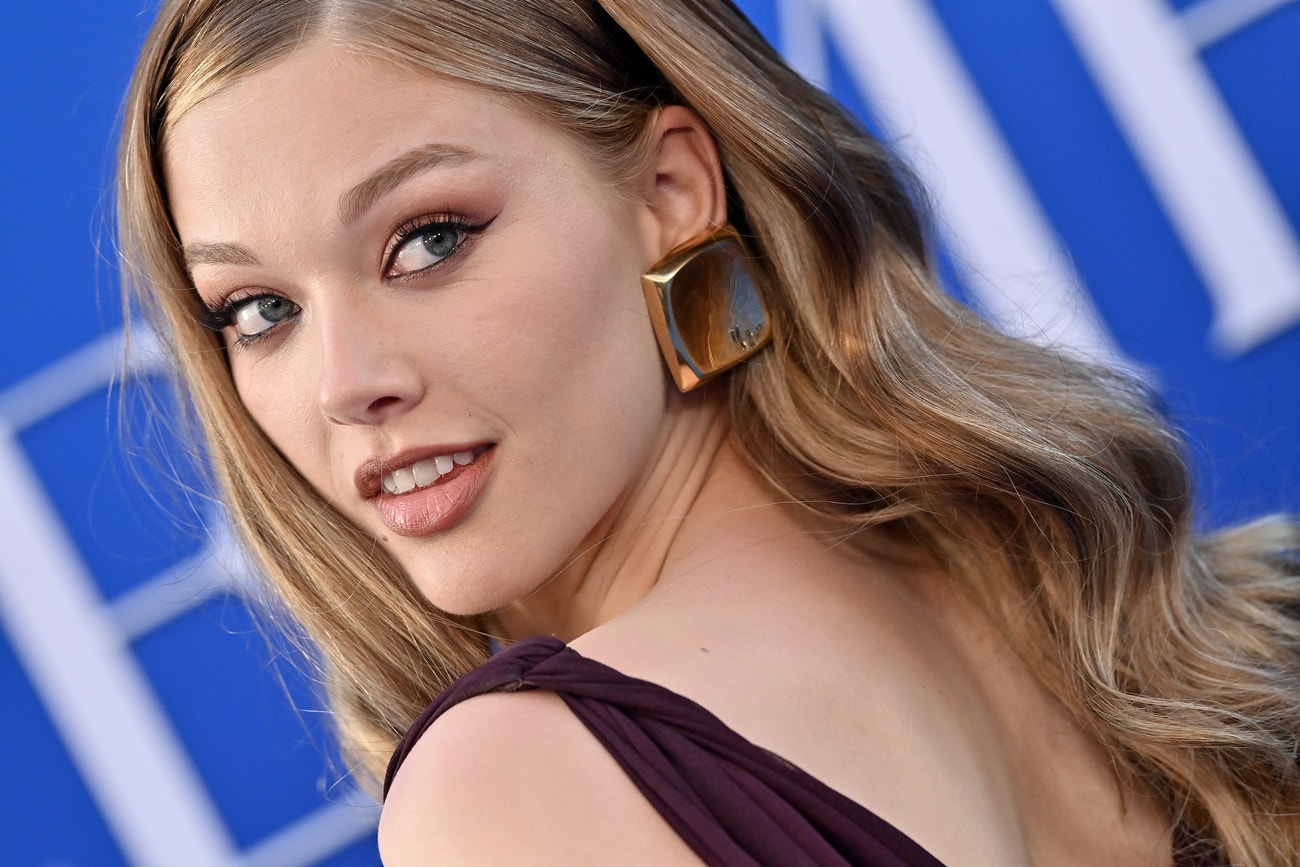 Jessica Alexander na premiéře Malá mořská víla, 8. května 2023