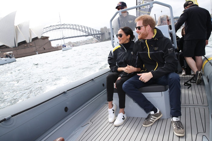 Princ Harry, vévoda ze Sussexu, a Meghan, vévodkyně ze Sussexu, na návštěvě Austrálie, říjen 2018