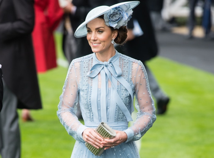 Catherine, vévodkyně z Cambridge v šatech Elie Saab Autor: Samir Hussein/Getty Images