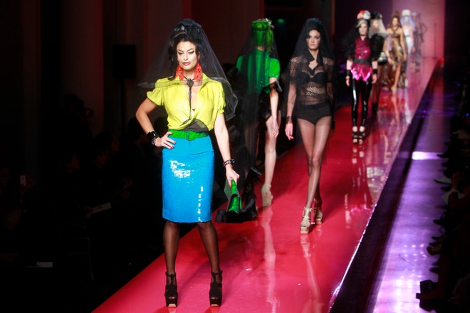 Přehlídka Jean Paul Gaultier v Paříži, 25. ledna 2012