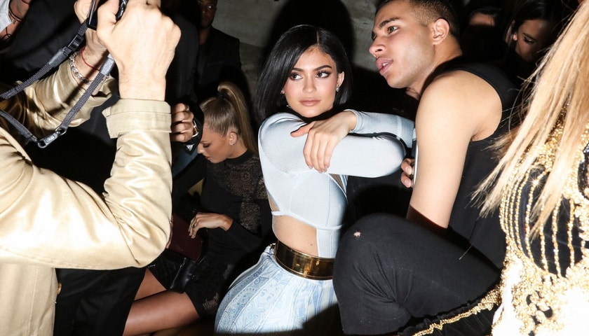 Olivier Rousteing in an exclusive conversation about fashion art for Kylie Jenner, fairy tales and why it is necessary to perceive beauty in a different way