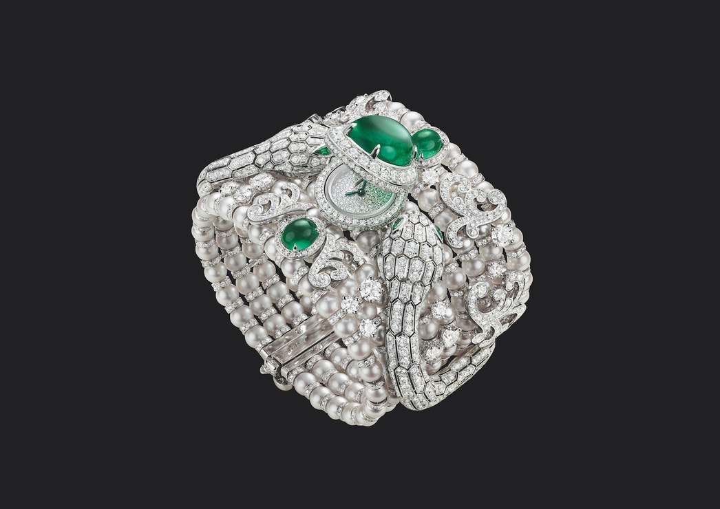 Hodinky Serpenti Misteriosi z haute joaillerie kolekce Barocko, BULGARI