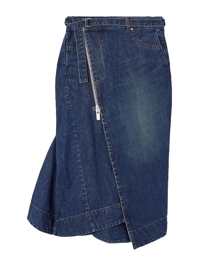 Džínová sukně se zipem, SACAI,  995 €