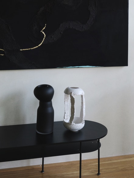 Stolek - Master & Master;  David Valner - Fungus, black; ZHENI - Space vase.