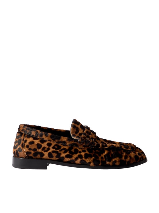 Le Loafer s leopardím potiskem, SAINT LAURENT, 1 270 €