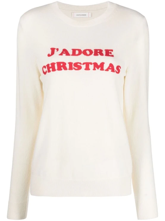 Svetr s výšivkou, CHINTI&PARKER, prodává Farfetch.com, 303 €