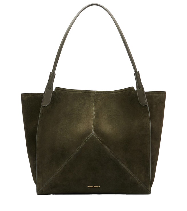 Olivová semišová kabelka, VICTORIA BECKHAM, 1 750 €