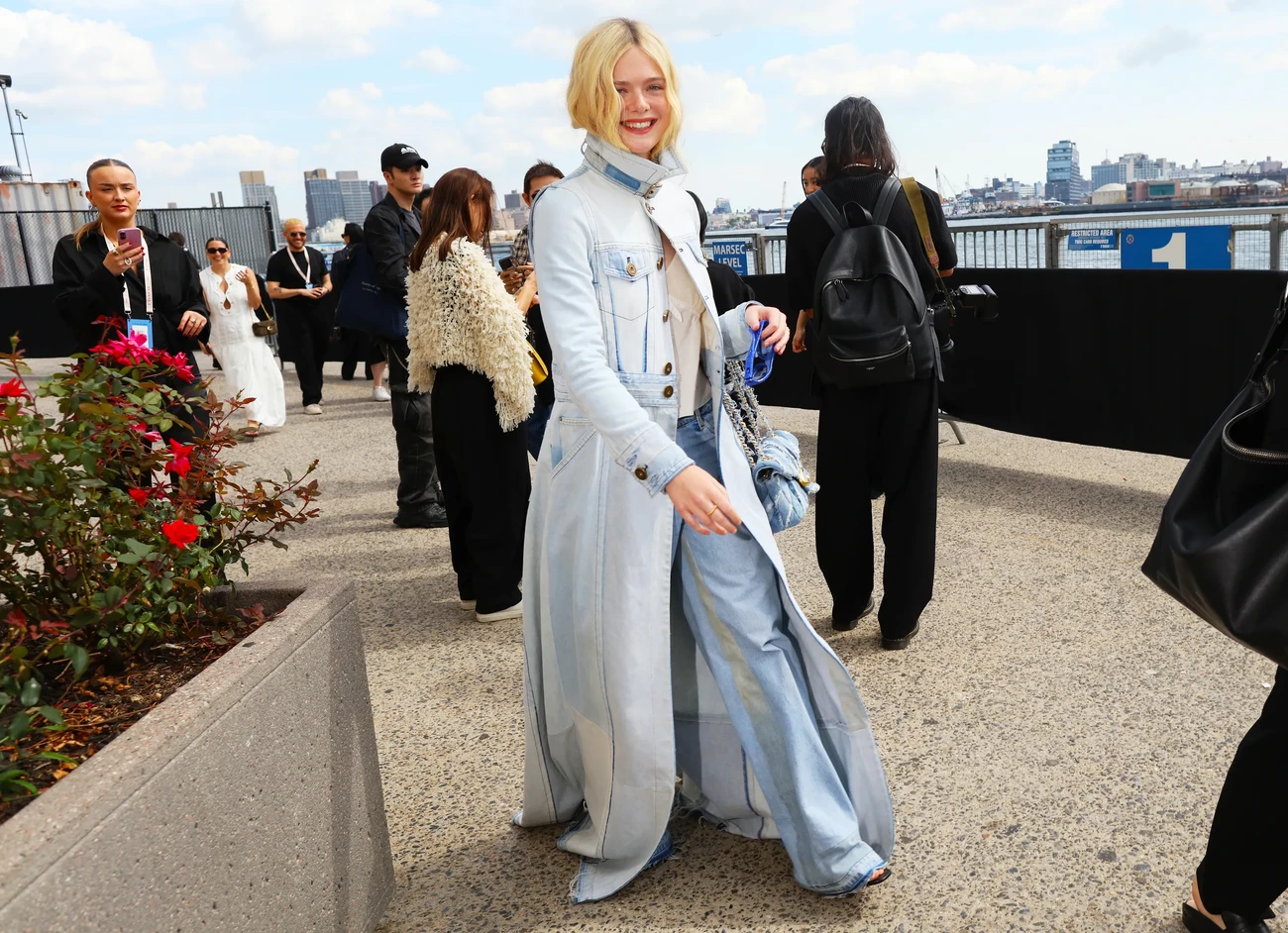 Street style New York Fashion Week, září 2025