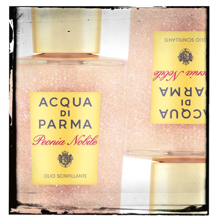 Třpytivý olej na tělo Peonia Nobile, ACQUA DI PARMA, prodává Sephora, 1590 Kč