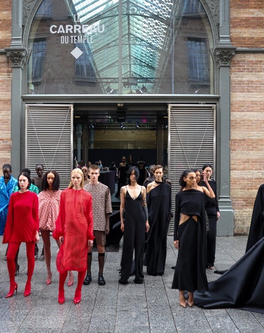 Getting dirty and feeling empowered. Paris is celebrating fashion’s new status quo