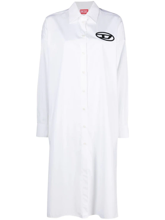Bílé košilové šaty D-Lun, DIESEL, 255 €