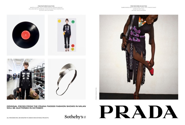 Prada Fall/Winter 2020 Autor: Courtesy of Prada / Daniel Arnold, Gigi Hadid, Phil Meech, Kevin Tachman
