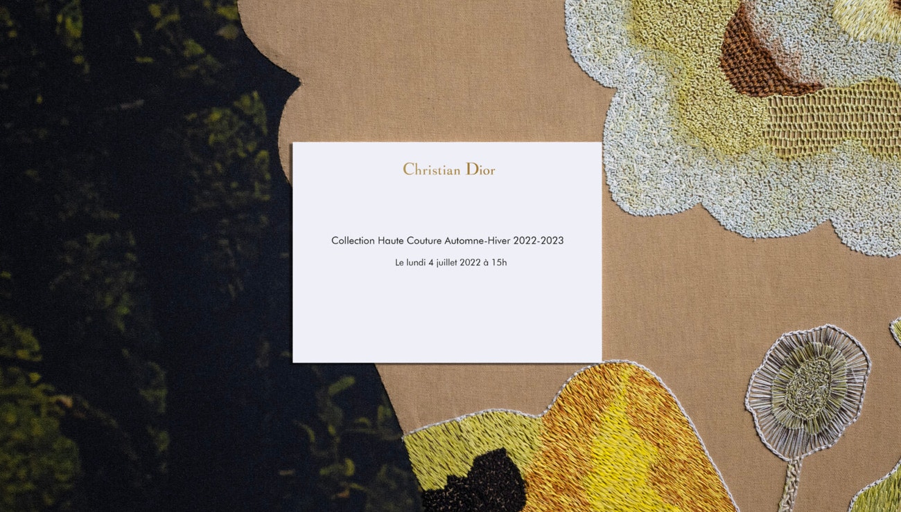 Živě z Paříže: Dior Haute Couture podzim–zima 2022/2023