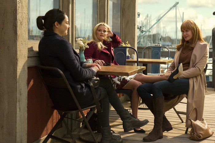 Reese Witherspoon, Nicole Kidman a Shailene Woodley v seriálu Sedmilhářky Autor: HBO