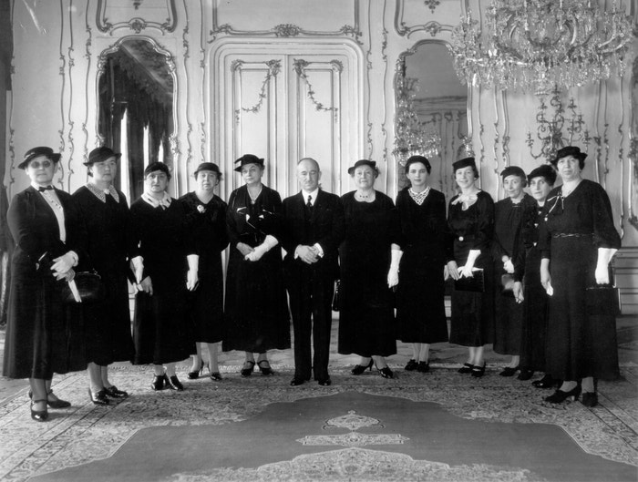 Edvard Beneš, Františka Plamínková, Ženská národní rada