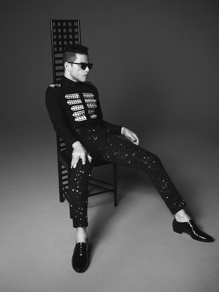 Rami Malek v kampani Saint Laurent jaro/léto 2020