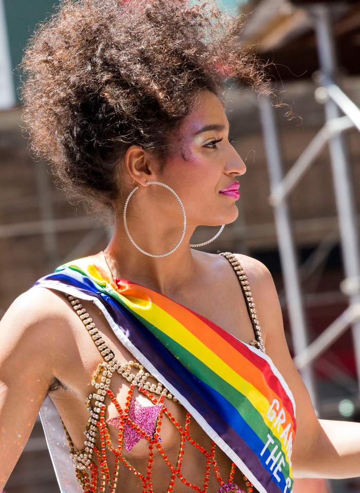 Indya Moore na Pride Parade v New Yorku