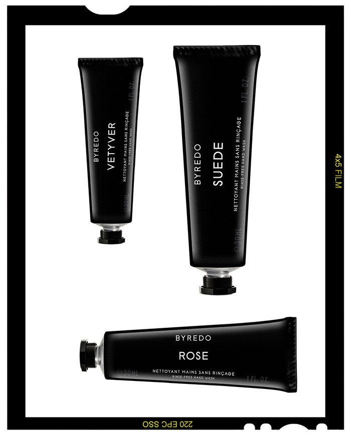 Antibakteriální gel na ruce, BYREDO, prodává Niche Beauty, 26 € za kus