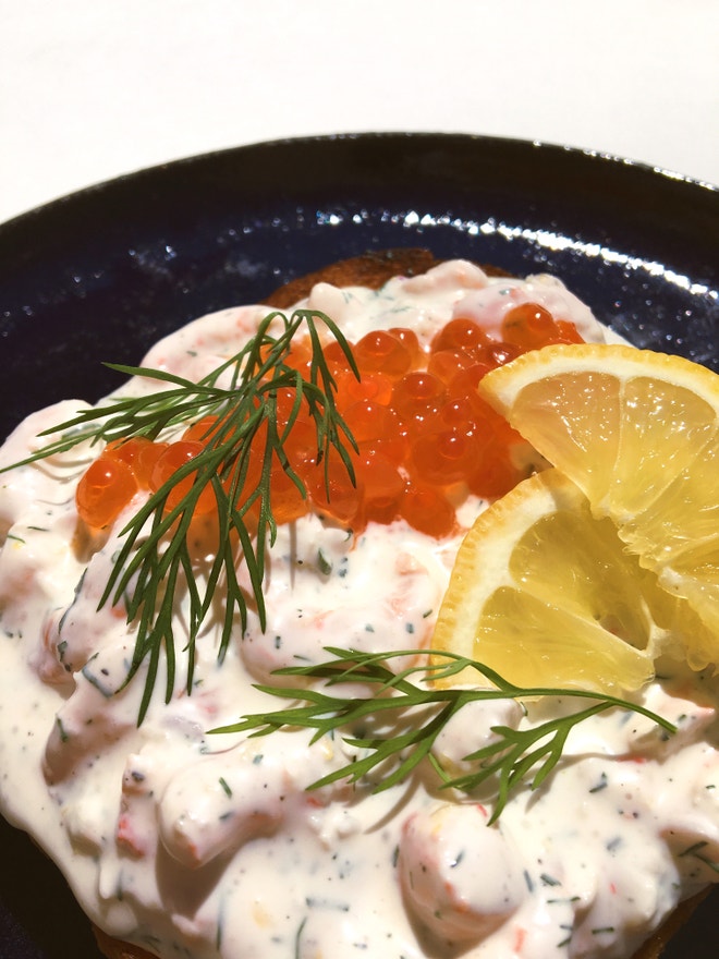 Toast Skagen