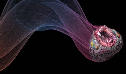 Prsten z haute joaillerie kolekce Cartier Coloratura