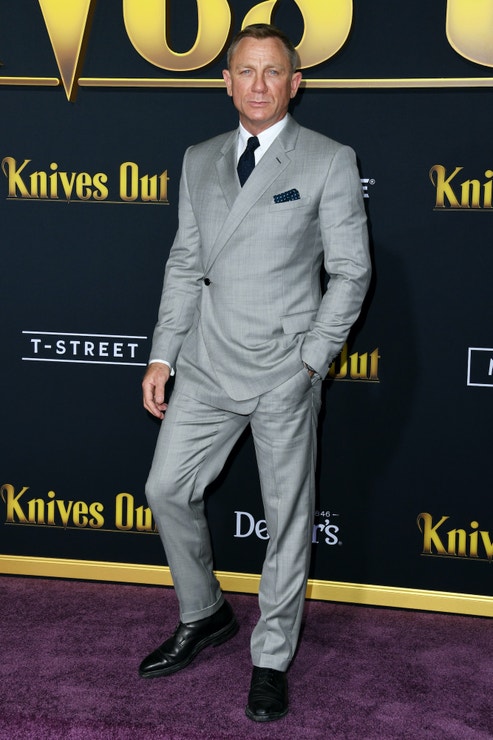 Daniel Craig na premiéře filmu Knives Out, listopad 2019