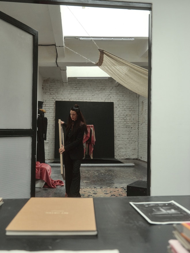 Bet Orten ve svém studiu