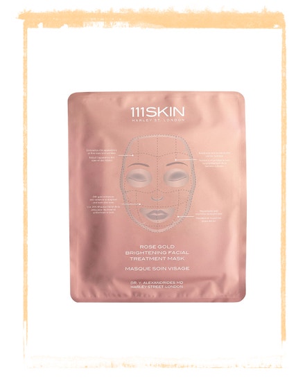 Rose Gold Brightening Facial Treatment Mask, 111 Skin, prodává Net-a-Porter, 25 €