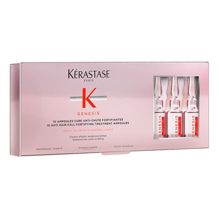 Ampoules Cure Anti-Chute Fortifiantes, Kérastase Genesis, lze zakoupit ve všech značkových salonech Kérastase, 1250 Kč