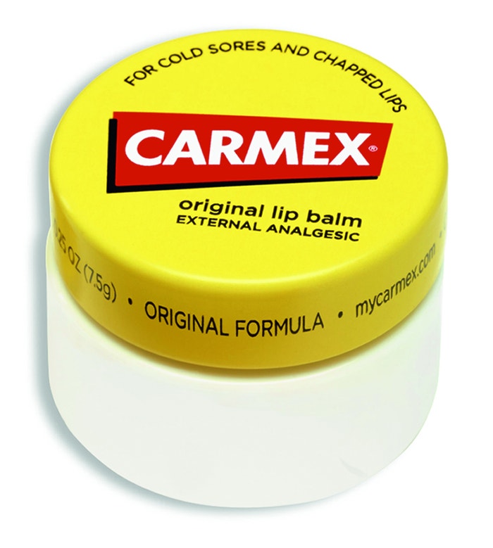 Balzám na rty, Carmex (prodává Fann), 99 Kč Autor: archiv Carmex