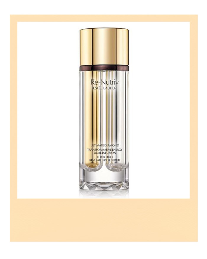 Pleťové sérum Re-Nutriv Ultimate Diamond Dual Infusion, ESTÉE LAUDER, prodává EstéeLauder.cz, 10 900 Kč Autor: Archiv značky
