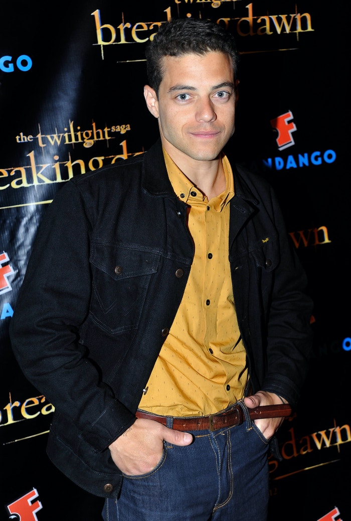 Rami Malek na oslavě filmu Twilight Sága: Rozbřesk - 2. čás v hotelu Hard Rock, červenec 2012       Autor: Albert L. Ortega/Getty Images
