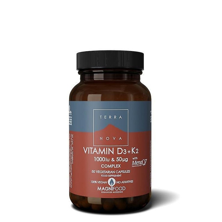Doplněk stravy s vitaminem D3 a K2, TERRANOVA, prodává Biooo, 629 Kč
