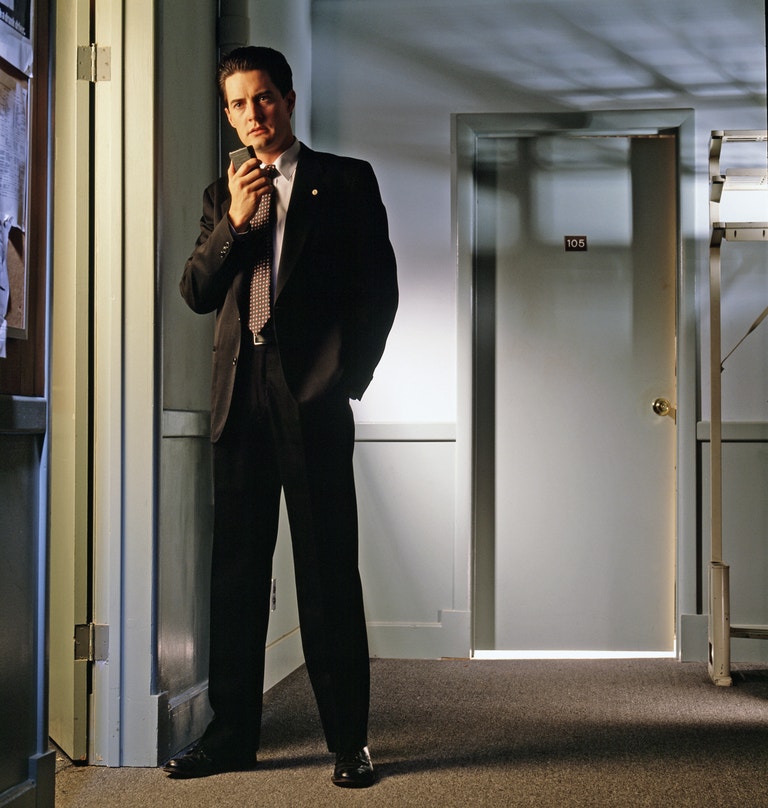 Kyle MacLachlan (Dale Cooper) v seriálu Twin Peaks (1990)