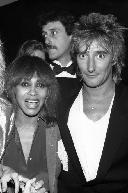 Tina Turner a Rod Stewart