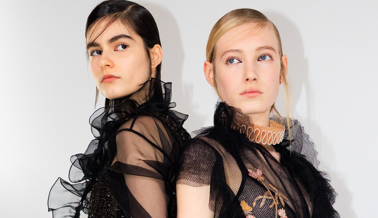 Backstage přehlídky Dior podzim–zima 2025/2026