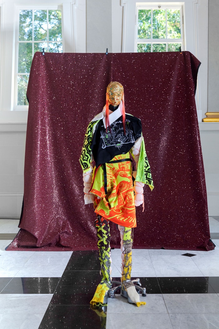 Matty Bovan Spring-Summer 2021 Autor: Lucy Alex Mac / Courtesy of Matty Bovan